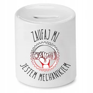 Skarbonka Dla Wróżbity na Urodziny na Prezent z Nadrukiem ze Zdjęciem + Opakowanie na prezent (wzór 01) - Skarbonki - miniaturka - grafika 1