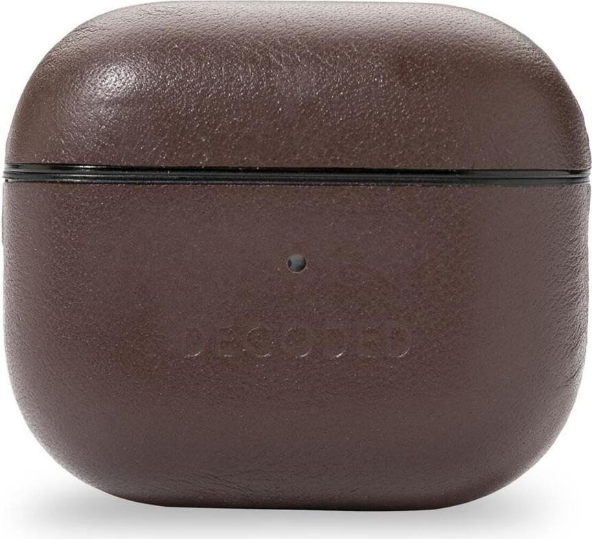 Decoded Leather AirCase do AirPods 3 brown