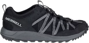 Buty trekkingowe męskie Merrell Wildwood Aerosport czarno-szare r. 43 1/2 - Buty trekkingowe męskie - miniaturka - grafika 1