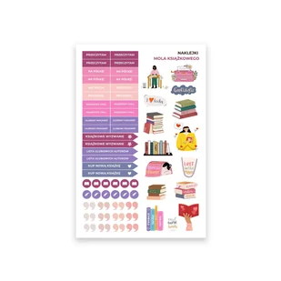 Naklejki do kalendarza – mola książkowego - Kalendarze - miniaturka - grafika 1