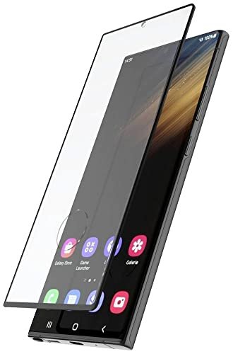 Hama Pełnoekranowe szkło ochronne do Samsung Galaxy S23 Ultra, czarne