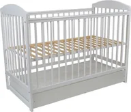 Łóżeczka i kojce - Tomi Łóżeczko Drewniane Tomi XV z Szufladą Tapczanik Szary - miniaturka - grafika 1