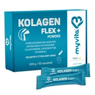 Stawy, mięśnie, kości - MyVita Kolagen Flex+, smak cytrusowy, 10 g x 30 saszetek - miniaturka - grafika 1