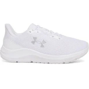 Damskie buty do biegania Under Armour UA W Charged Pursuit 4 - białe - Buty sportowe damskie - miniaturka - grafika 1