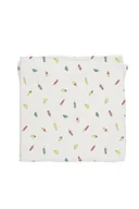 Pieluchy - BABY BITES Baby Bites Pieluszka muślinowa 120 x 120 cm Ice-creams White - miniaturka - grafika 1