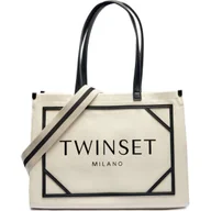 Torebki damskie - TWINSET Shopperka - miniaturka - grafika 1