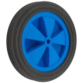 Zawiasy, okucia i inne akcesoria - Koło do wózka 145 mm/30 kg niebieskie - miniaturka - grafika 1