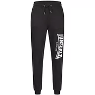 Spodenki męskie - Lonsdale Męskie spodnie do biegania, Black/White/Grey, 3XL - miniaturka - grafika 1