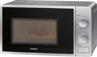 Kuchenki mikrofalowe - Bomann MW 6014 CB Srebrny - miniaturka - grafika 1