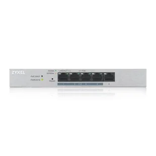 Zyxel ZyXEL 5-Port Gigabit Web Managed PoE + Switch with 60 Watt Budget [GS1200  5hpv2] GS1200-5HPV2-EU0101F - Switche - miniaturka - grafika 1
