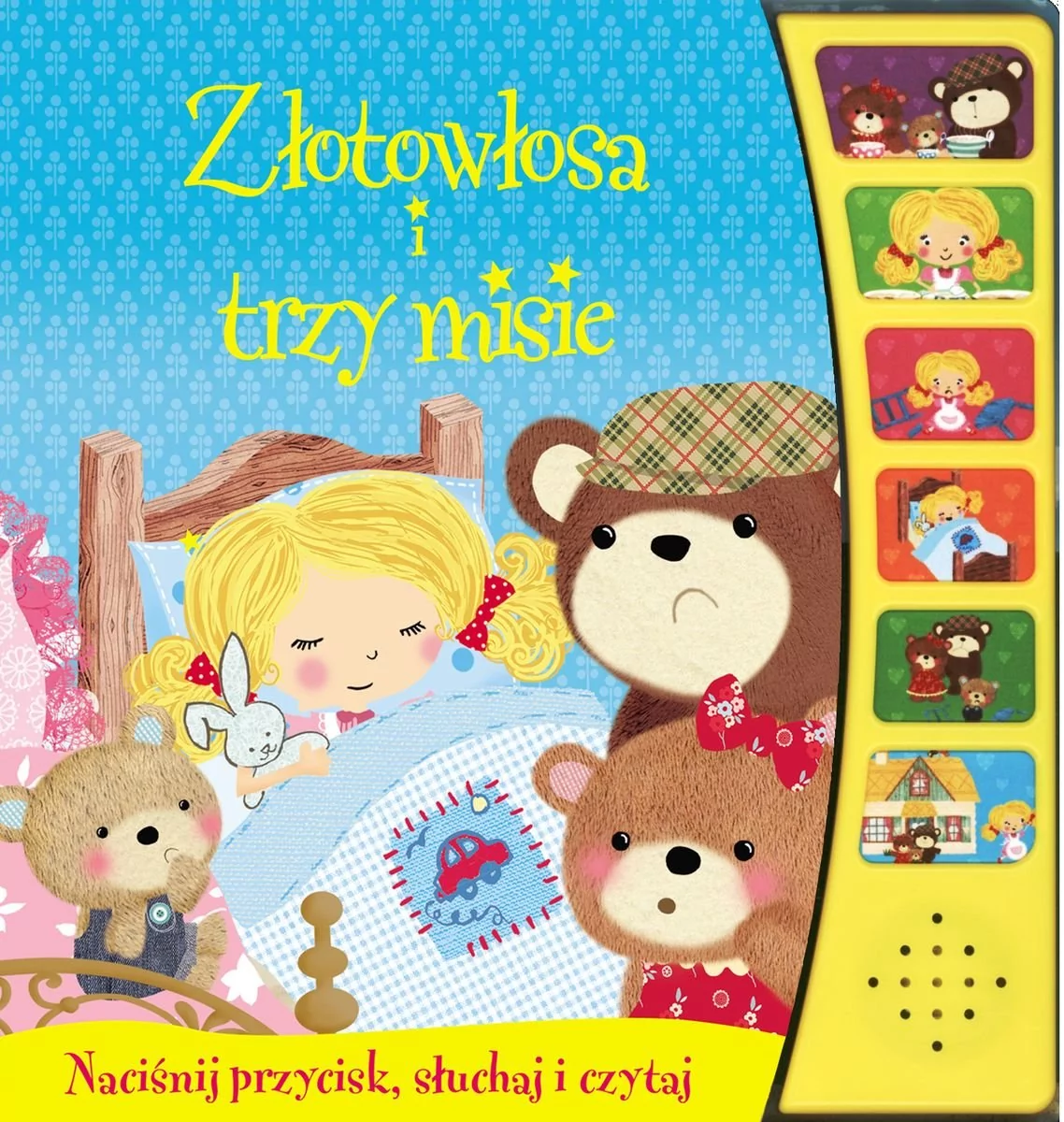 Złotowłosa i trzy misie Naciśnij przycisk Nowa