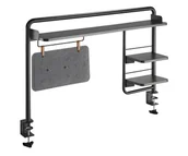 Akcesoria na biurko - Spacetronik Uniwersalna półka do zamontowania na biurku SPB-118BB_140 - szybka bezpieczna dostawa i możliwość zwrotu do 15 dni - miniaturka - grafika 1