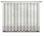 Firany - Firana Gotowa NEBRASKA 380x175 WOAL Firanka - miniaturka - grafika 1