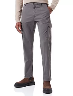 camel active Męskie spodnie 476215/8F26, szary (Graphite Gray), 40W / 32L - Spodenki męskie - miniaturka - grafika 1