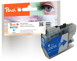 Peach PI500-374 nabój z tuszem 1 szt. Zamiennik Wysoka (XL) wydajność Cyjan - Tusze zamienniki - miniaturka - grafika 1