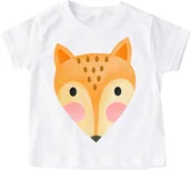 Koszulki dla dziewczynek - Koszulka dla dziecka twarz6 - miniaturka - grafika 1