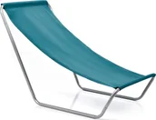 Leżaki ogrodowe - Springos Leżak składany Meteor Slumber morski Uniwersalny - miniaturka - grafika 1
