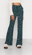 Spodnie damskie - PEPE JEANS SPODNIE GRANATOWE W KWIATKI XS P9W - miniaturka - grafika 1