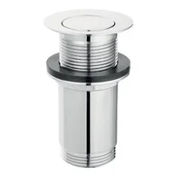 Korki do umywalek - FERRO S283-WBP-B Zawór spustowy bez przelewu, click-clack, 5/4", wysoki, chrom - miniaturka - grafika 1
