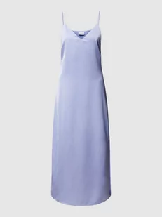 Sukienka midi na regulowanych, cienkich ramiączkach model ‘Viellette’ - Sukienki - miniaturka - grafika 1