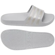 Klapki i japonki męskie - Adidas, Klapki, Adilette Aqua, szary, rozmiar 46 - miniaturka - grafika 1
