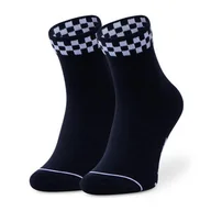 Skarpetki damskie - Vans Skarpety Wysokie Dziecięce VN0A47X8 Black - miniaturka - grafika 1