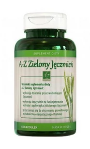 A-Z Medica Zielony Jęczmień 60 szt. - Układ pokarmowy - miniaturka - grafika 1