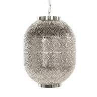 Lampy sufitowe - Beliani Lampa wisząca niklowa MARINGA - miniaturka - grafika 1
