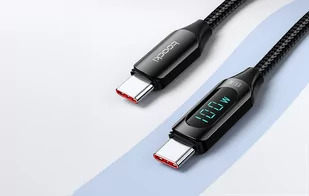 Kabel USB-C do USB-C Toocki, 1m, 100W (czarny) - Kable - miniaturka - grafika 2