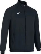 Kurtki męskie - Kurtka męska Joma Joma Doha Microfiber Jacket 101579-100 Czarne M - miniaturka - grafika 1