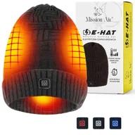 Odzież robocza - Mission Air Czapka podgrzewana E-HAT + powerbank - miniaturka - grafika 1