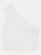 Koszulki i topy damskie - Guess Top J5GI27 KCSK4 Biały Slim Fit - miniaturka - grafika 1