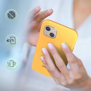 Choetech MFM Anti-drop case etui Made For MagSafe do iPhone 13 pomarańczowy (PC0112-MFM-YE) - Etui i futerały do telefonów - miniaturka - grafika 4