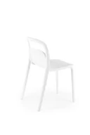 Krzesła - Krzesło Maud białe - miniaturka - grafika 1