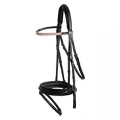 Ogłowia - SCHOCKEMOHLE Ogłowie z nachrapnikiem angielskim CAPRI - miniaturka - grafika 1