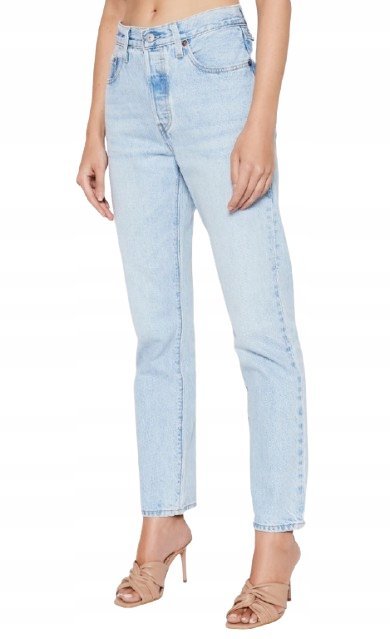 LEVI'S JEANSY DAMSKIE NIEBIESKIE PROSTE CASUAL 30/30 7AA