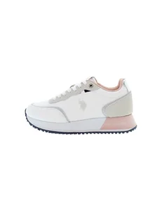 U.S. Polo Assn. Sneakersy w kolorze biało-jasnoróżowym - Trampki damskie - miniaturka - grafika 1