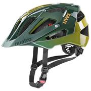 Kaski rowerowe - UVEX Quatro Helmet, forest/mustard 52-57cm 2021 Kaski MTB S4107753115 - miniaturka - grafika 1