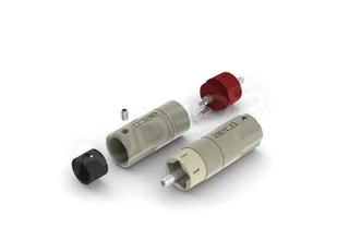 aeco ARP-4055 (4 szt.) wtyki RCA czyste srebro - Złącza, przejściówki, adaptery - miniaturka - grafika 1