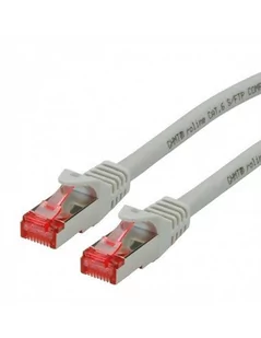 ROLINE S/FTP Patchcord Cat.6 Component Level, LSOH, szary, 20.0 m - Pozostałe akcesoria sieciowe - miniaturka - grafika 1