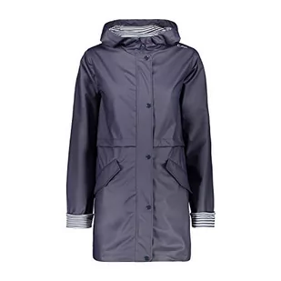 CMP Damska parka kurtka wiatrod i wodoszczelna 3000, Black Blue, D46 - Kurtki damskie - miniaturka - grafika 1