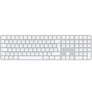 Klawiatury - Apple Magic Keyboard 2024 w Touch ID and Numeric Keypad - Czeski - White Keys mxk73cz/a - miniaturka - grafika 1