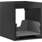 Szafki łazienkowe - Mexen Box-A korpus szafki podumywalkowej 40 cm, 1 szuflada, czarny mat - 91AX0-0400-470-1-71 - miniaturka - grafika 1