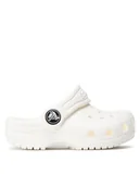 Buty dla chłopców - Crocs Klapki Classic Kid Clog T 206990 Biały - miniaturka - grafika 1