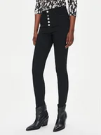 Spodnie damskie - Morgan Jeansy 242-PBLACK1 Czarny Slim Fit - miniaturka - grafika 1