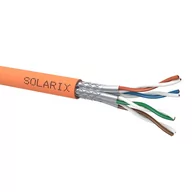 Kable miedziane - Przewód SSTP Solarix, kat.7, szpula 500m, LSOHFR, SXKD-7-SSTP-LSOHFR-B2ca - miniaturka - grafika 1
