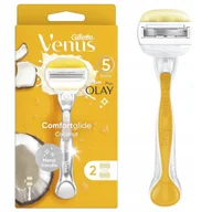 Maszynki do golenia i wkłady - Gillette Venus Olay, Maszynka Rączka + 2 Wkłady Ostrza - miniaturka - grafika 1