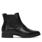 Botki damskie - Botki Tamaris 1-25377-45 Czarny - miniaturka - grafika 1