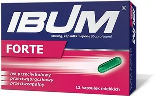 Hasco-Lek Ibum Forte 400mg 12 szt. - Przeziębienie i grypa - miniaturka - grafika 1