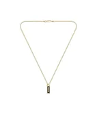 Naszyjniki męskie - BOSS Naszyjnik męski 1580678 - pozłacana stal nierdzewna z łańcuszkiem o długości 60 cm, 60 cm, Stal nierdzewna, Bez kamieni szlachetnych - miniaturka - grafika 1